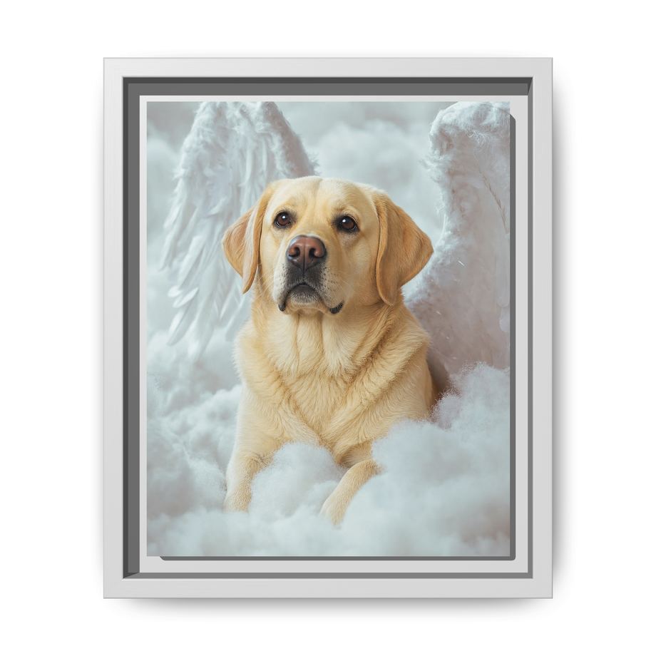 Framed 8x10 White front