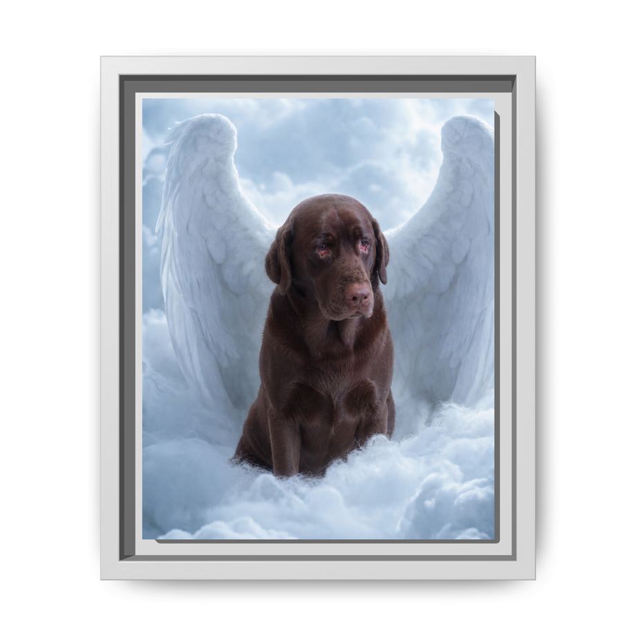 Framed 8x10 White front