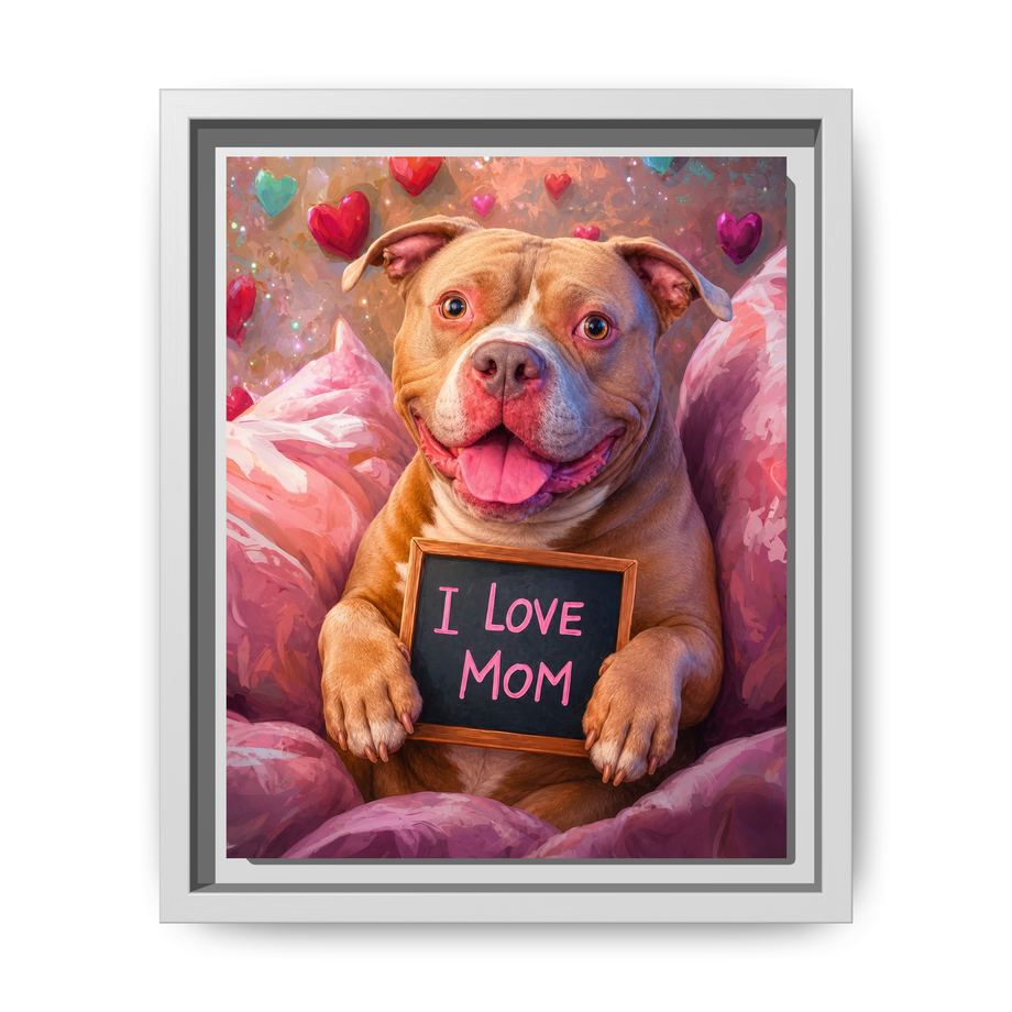 Framed 8x10 White front