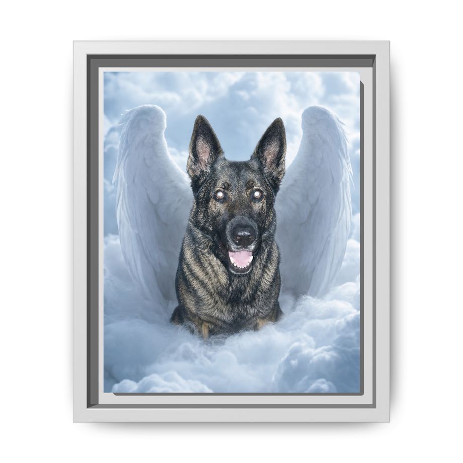 Framed 8x10 White front