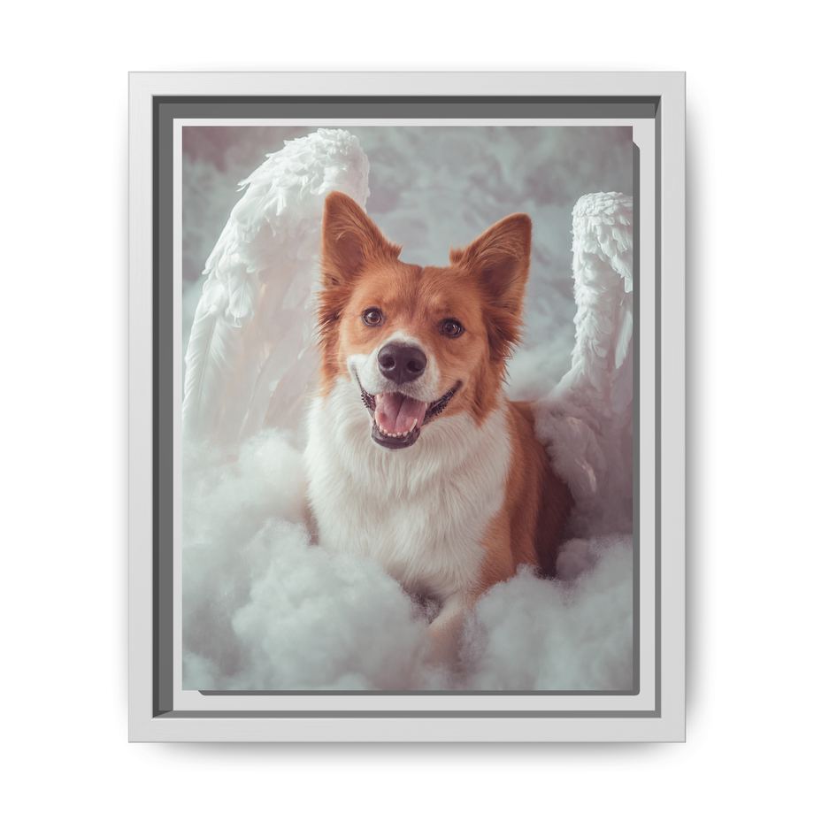 Framed 8x10 White front