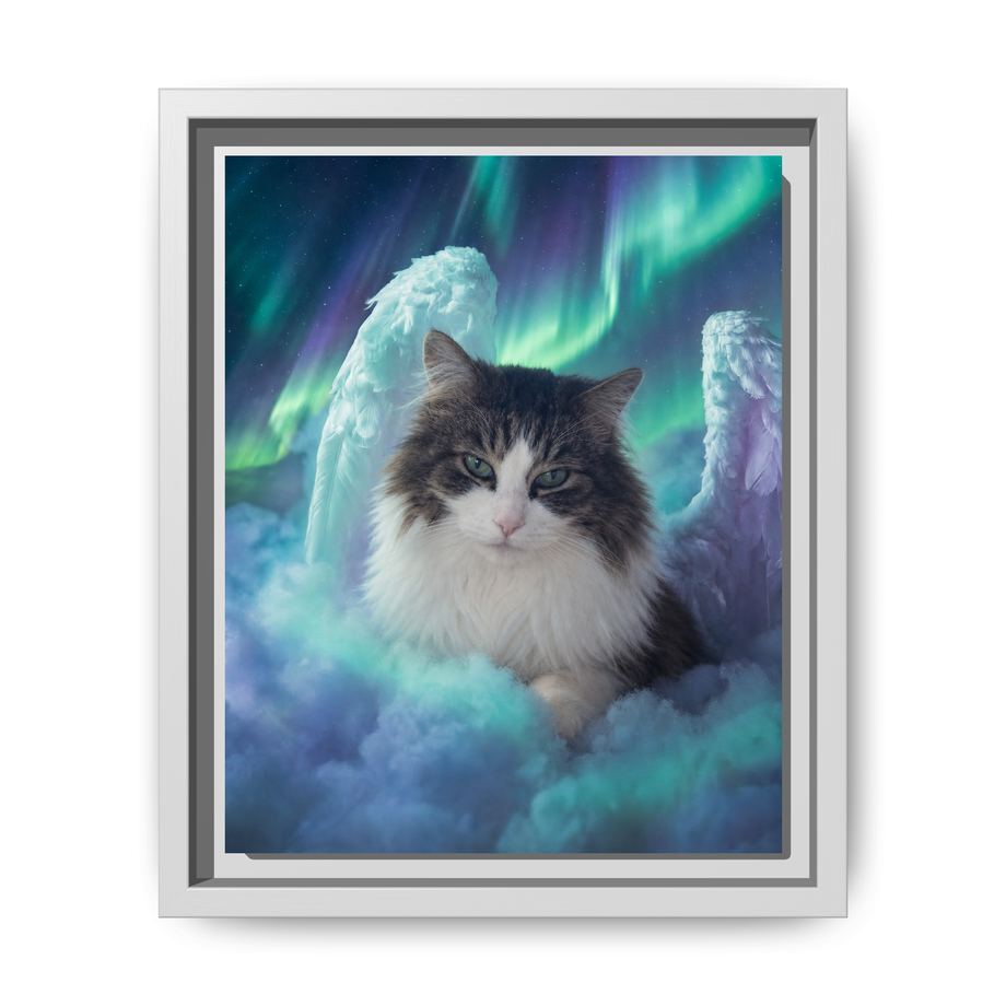 Framed 8x10 White front