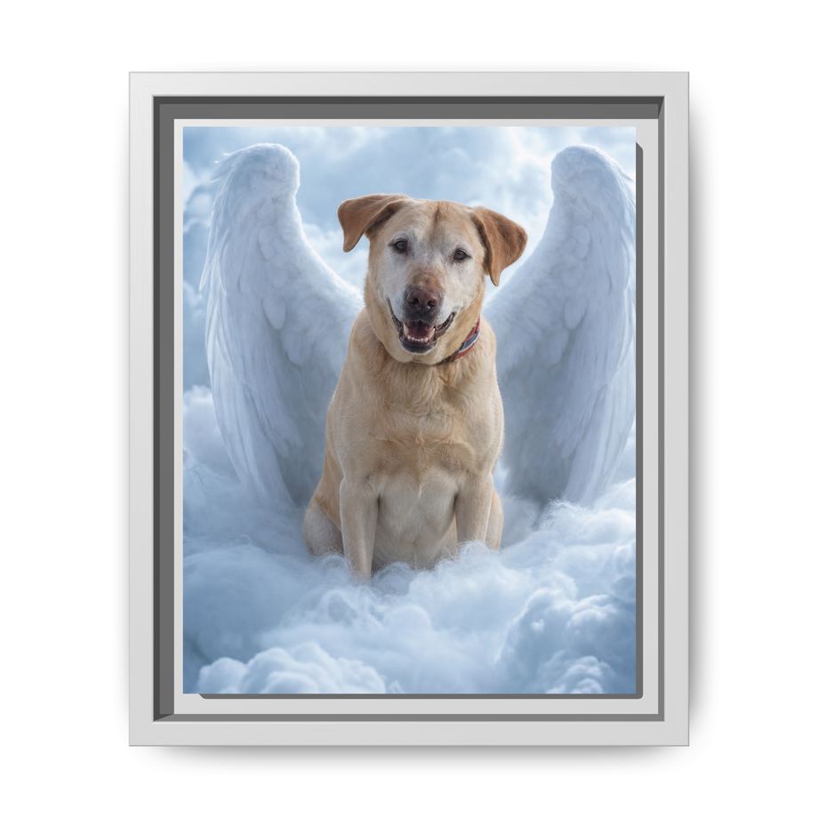 Framed 8x10 White front