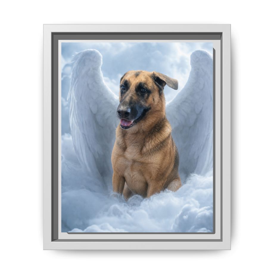 Framed 8x10 White front