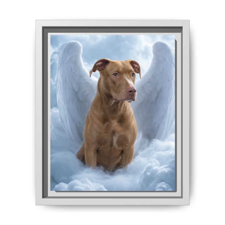 Framed 8x10 White front