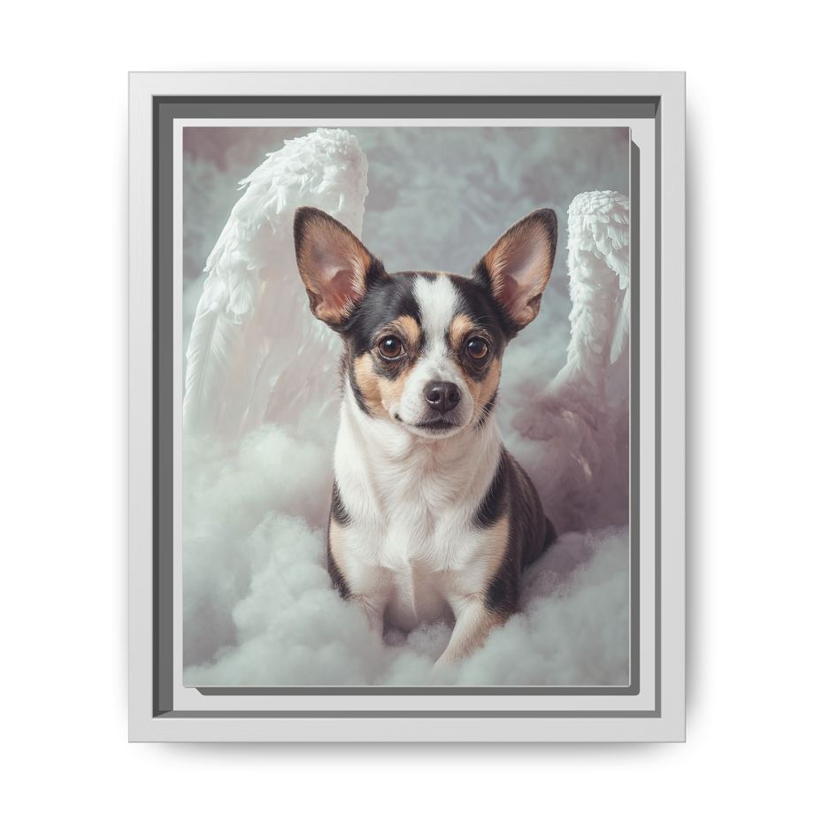 Framed 8x10 White front