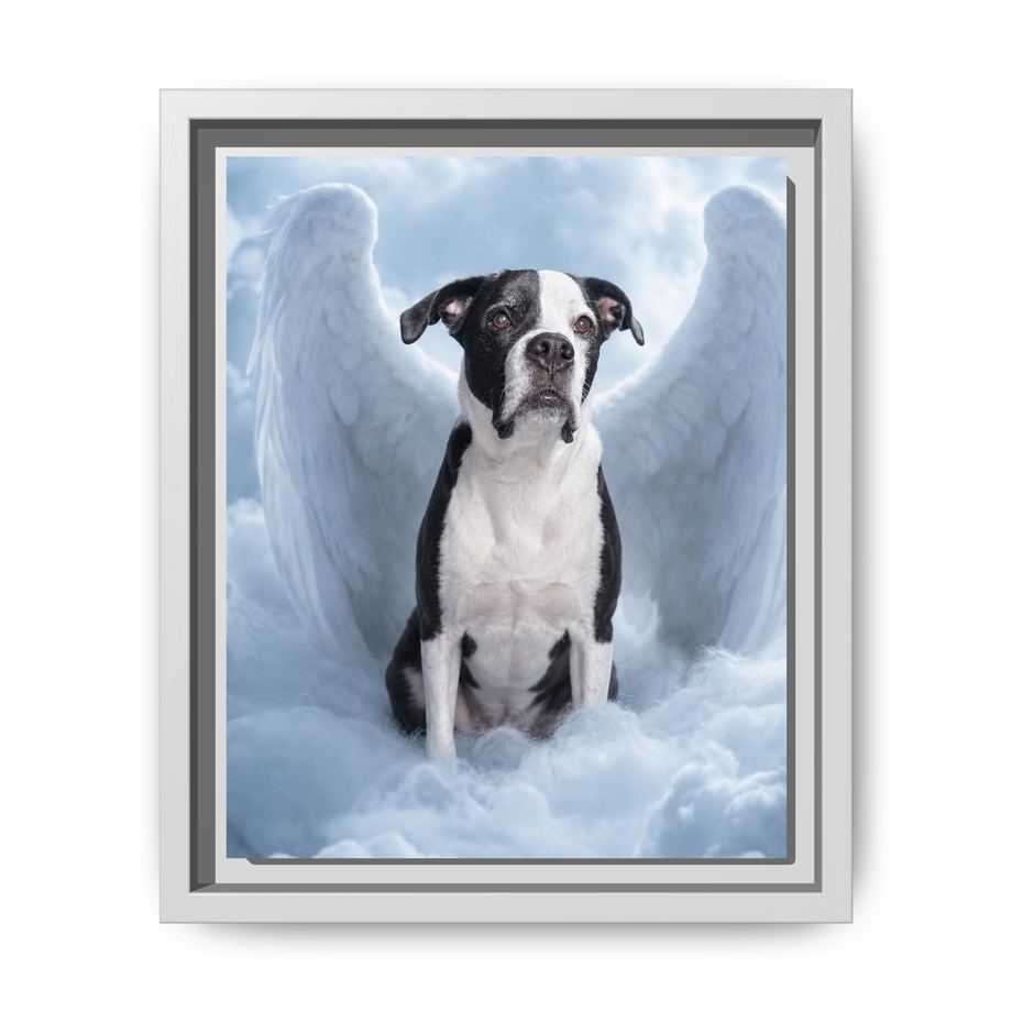 Framed 8x10 White front
