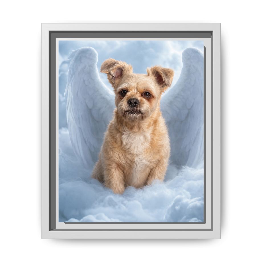 Framed 8x10 White front