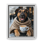 Framed 8x10 White front