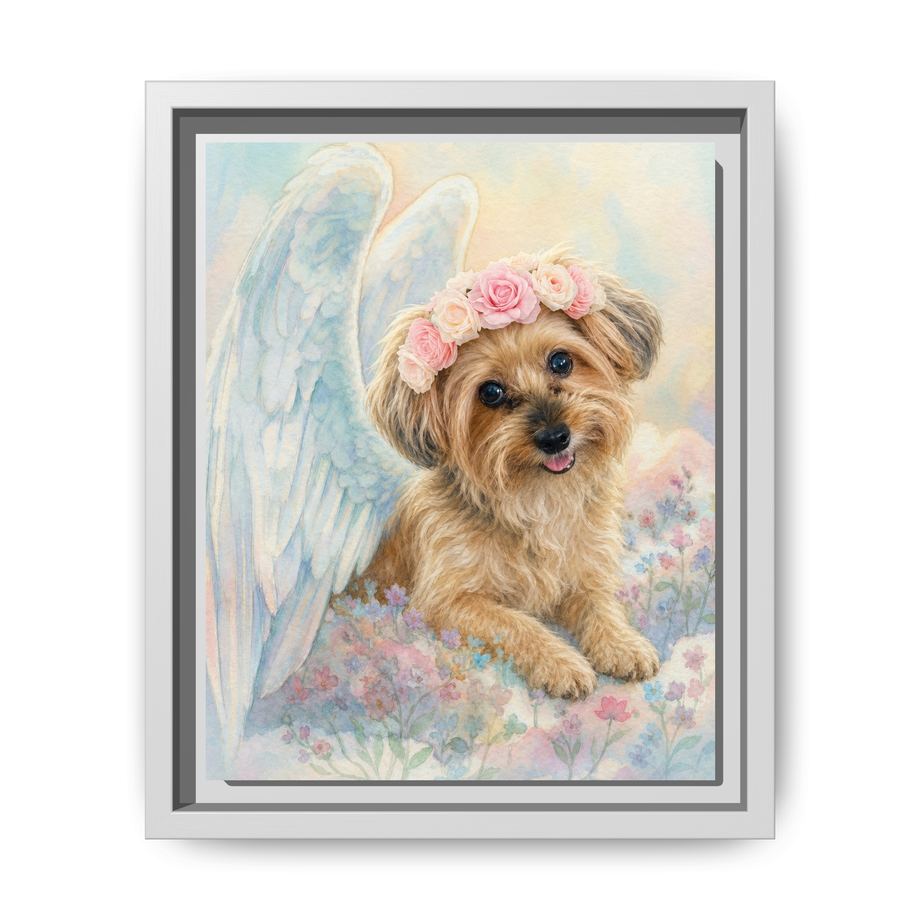 Framed 8x10 White front
