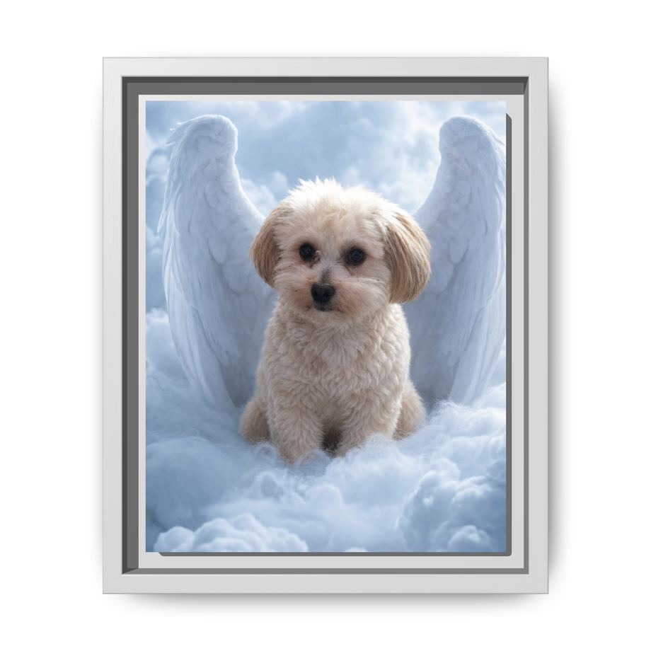 Framed 8x10 White front