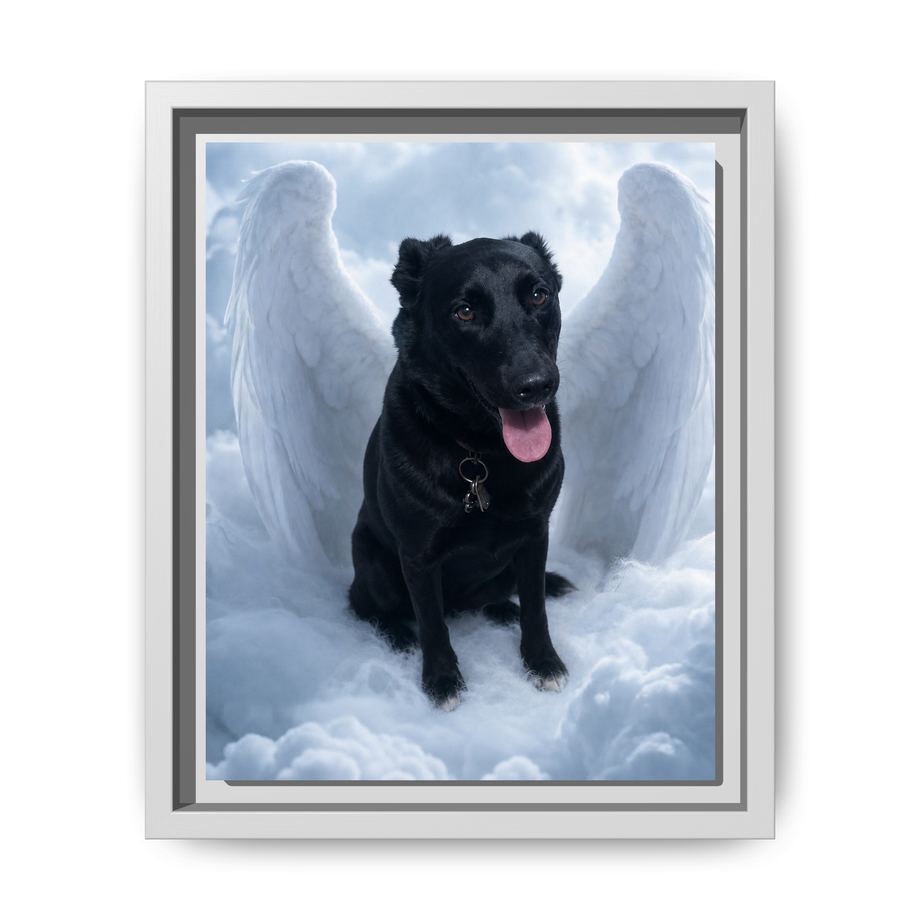 Framed 8x10 White front
