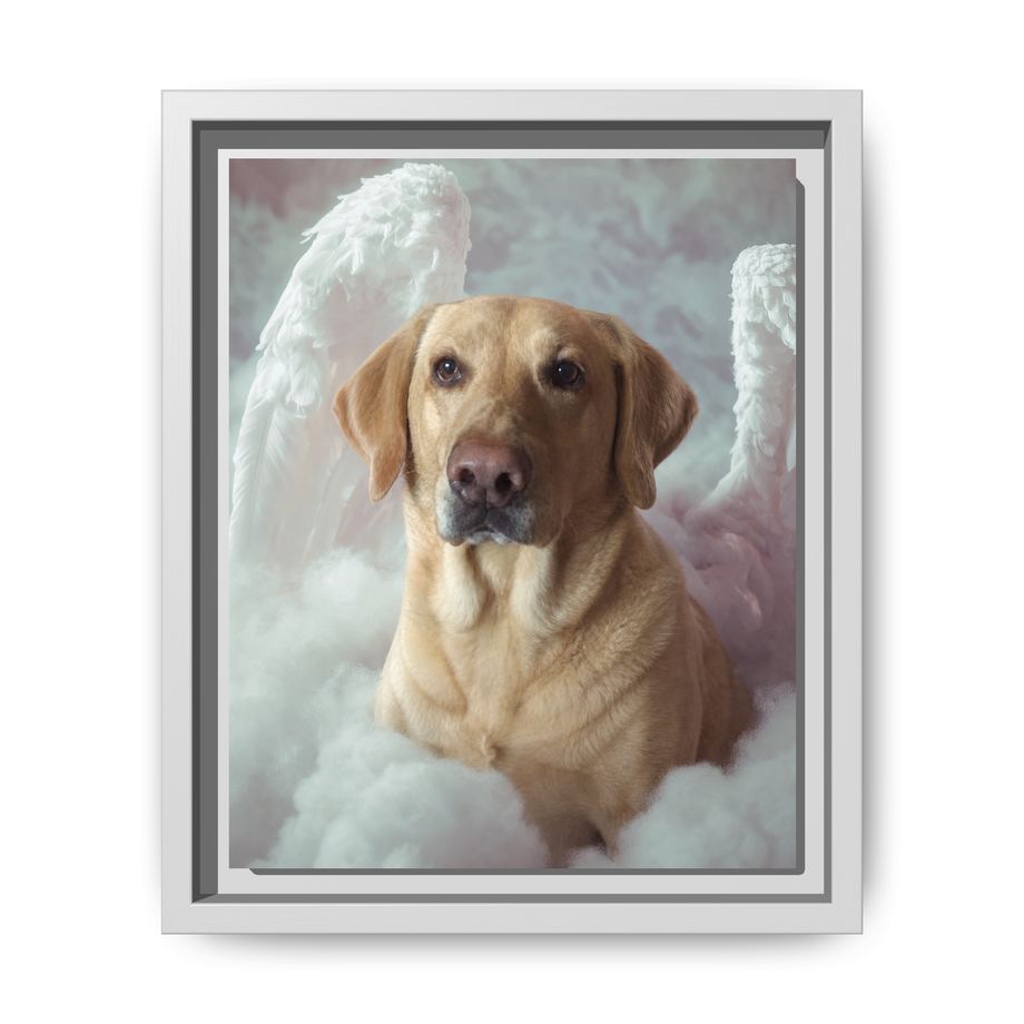 Framed 8x10 White front
