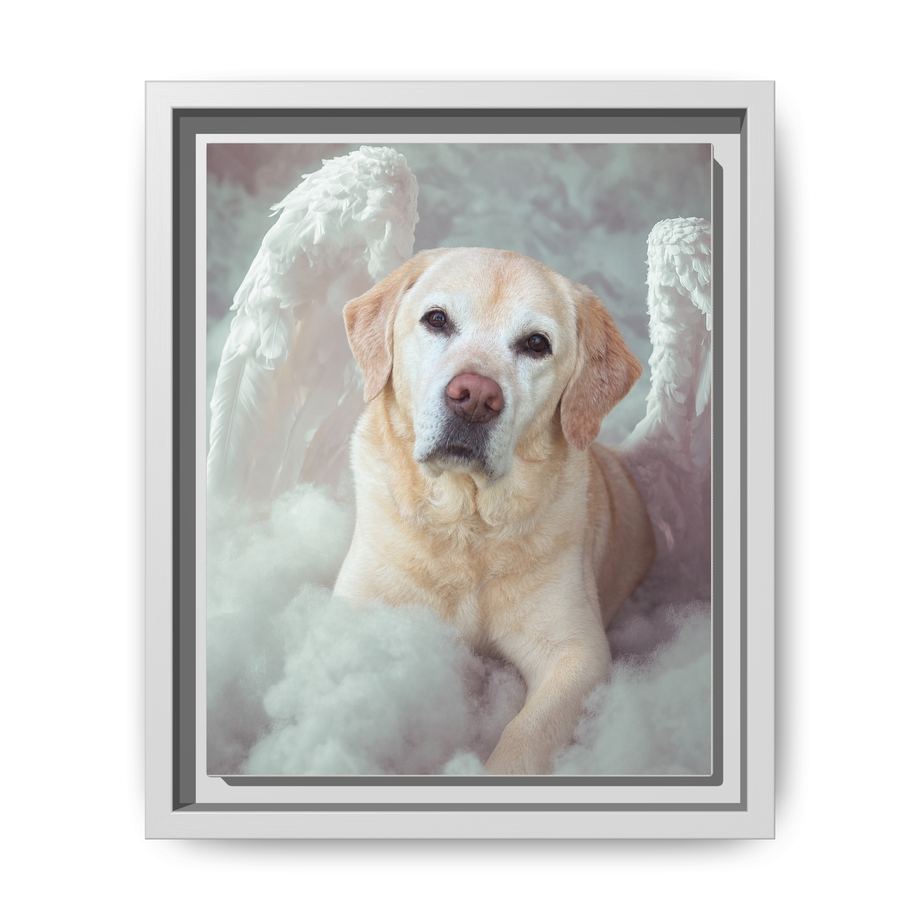 Framed 8x10 White front