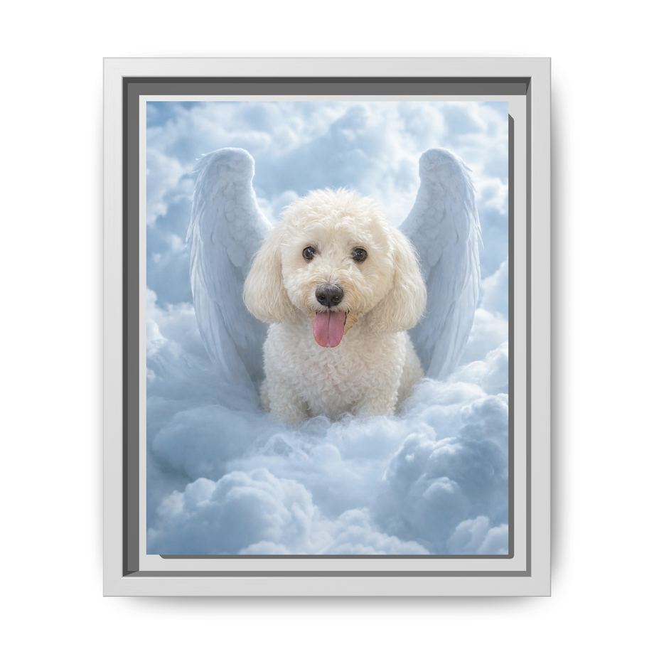 Framed 8x10 White front