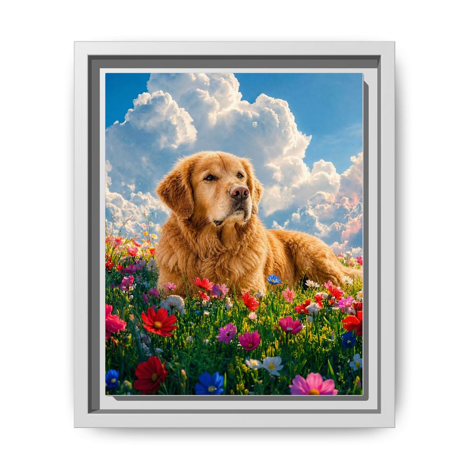 Framed 8x10 White front