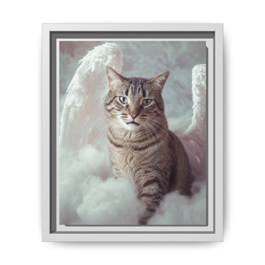Framed 8x10 White front