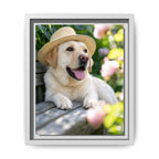 Framed 8x10 White front