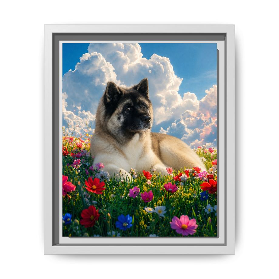 Framed 8x10 White front