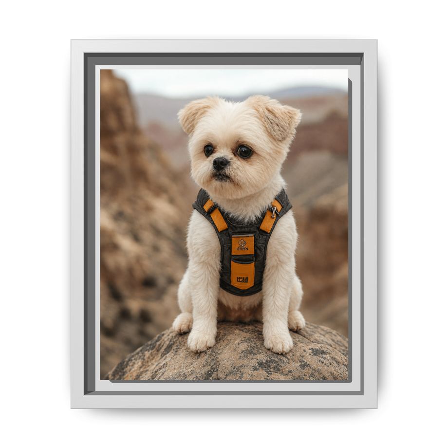 Framed 8x10 White front