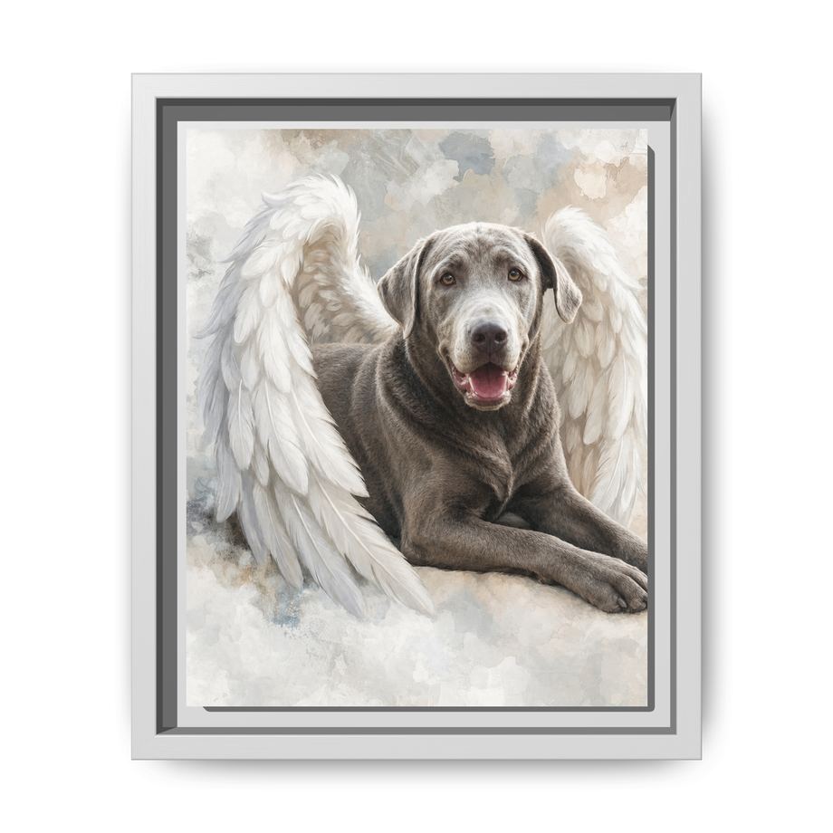 Framed 8x10 White front