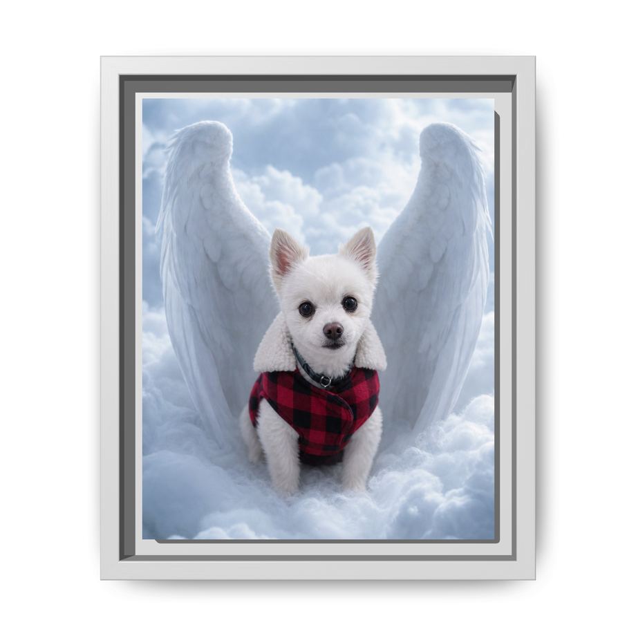 Framed 8x10 White front