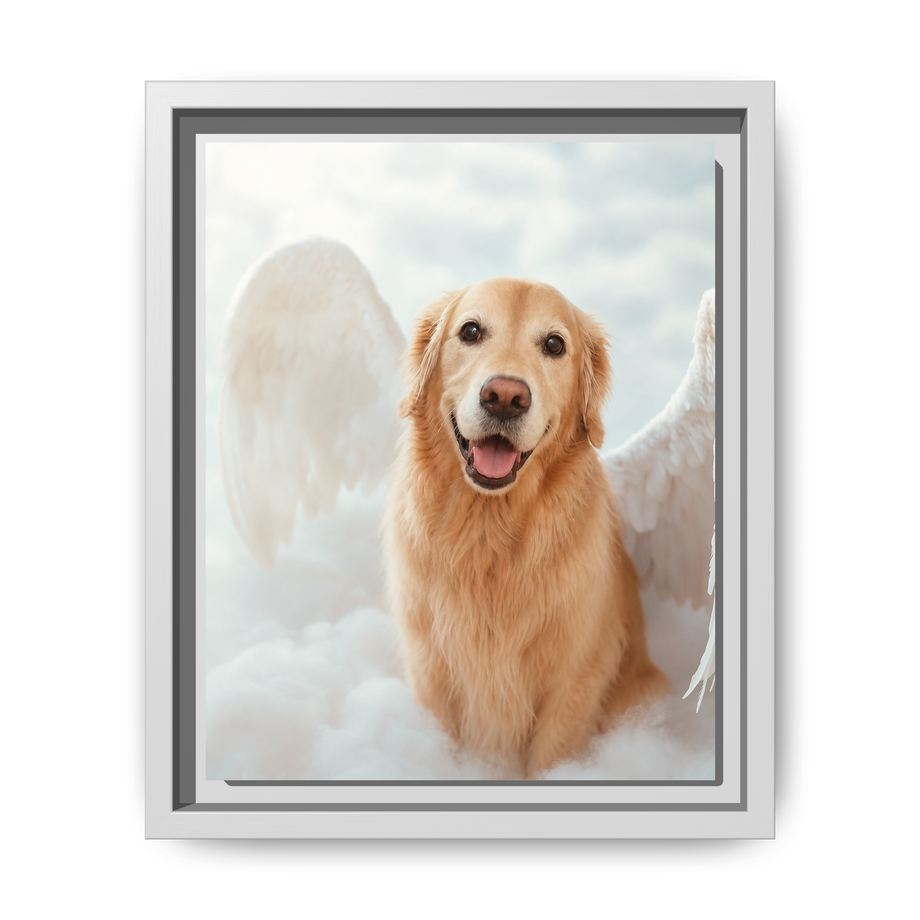 Framed 8x10 White front