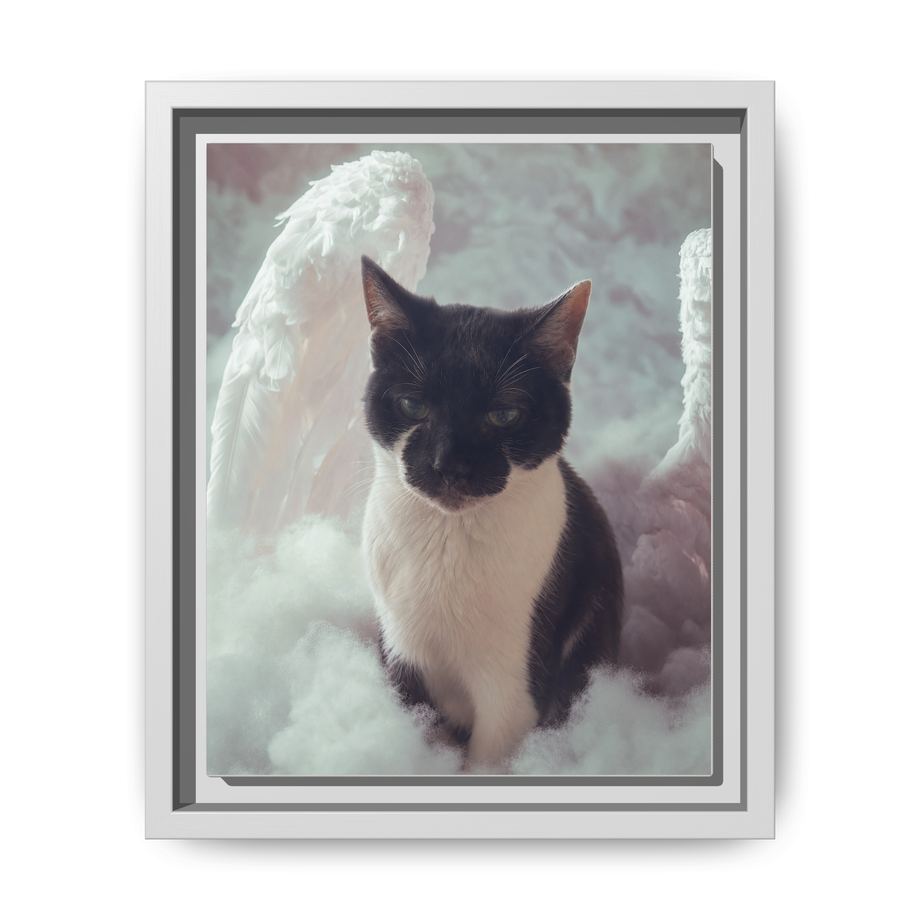 Framed 8x10 White front