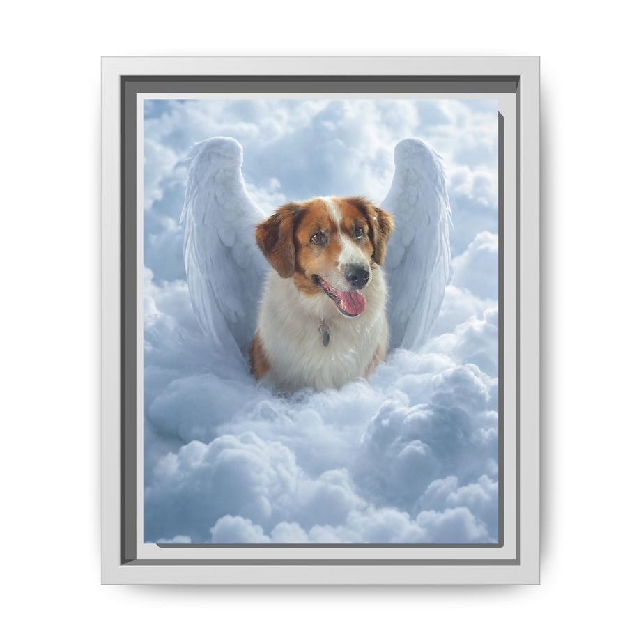Framed 8x10 White front