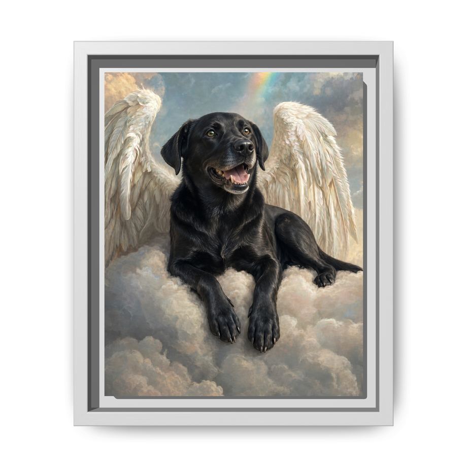 Framed 8x10 White front