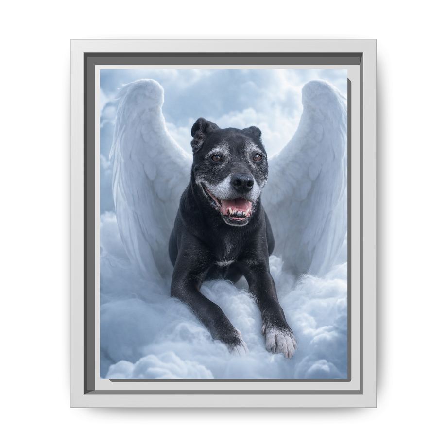 Framed 8x10 White front