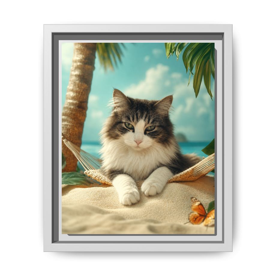 Framed 8x10 White front