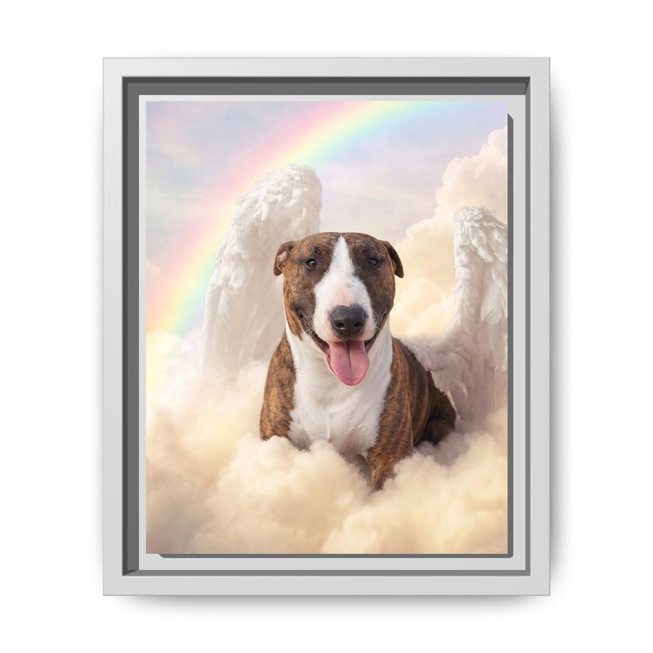 Framed 8x10 White front