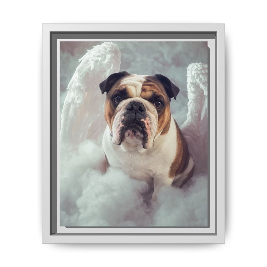 Framed 8x10 White front