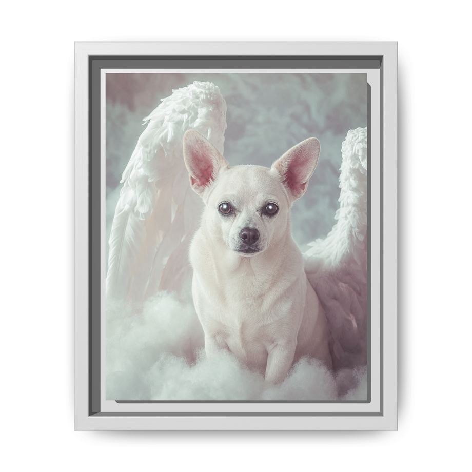 Framed 8x10 White front
