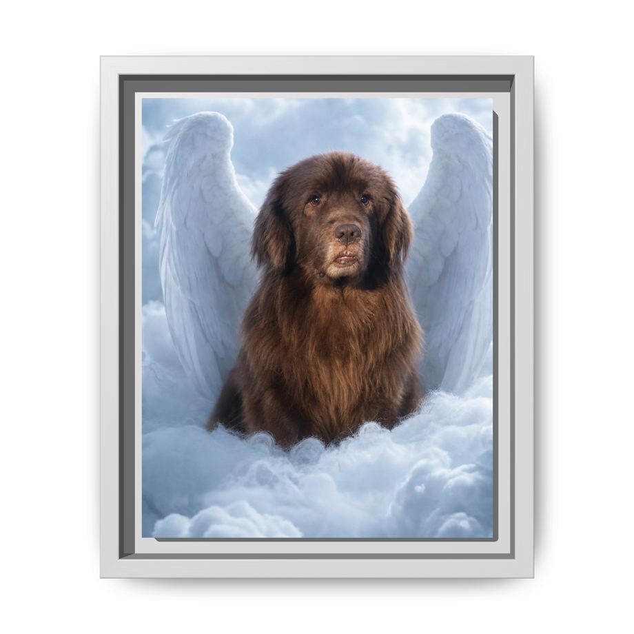 Framed 8x10 White front