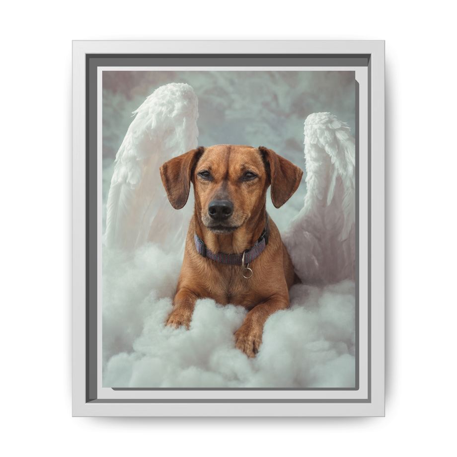 Framed 8x10 White front