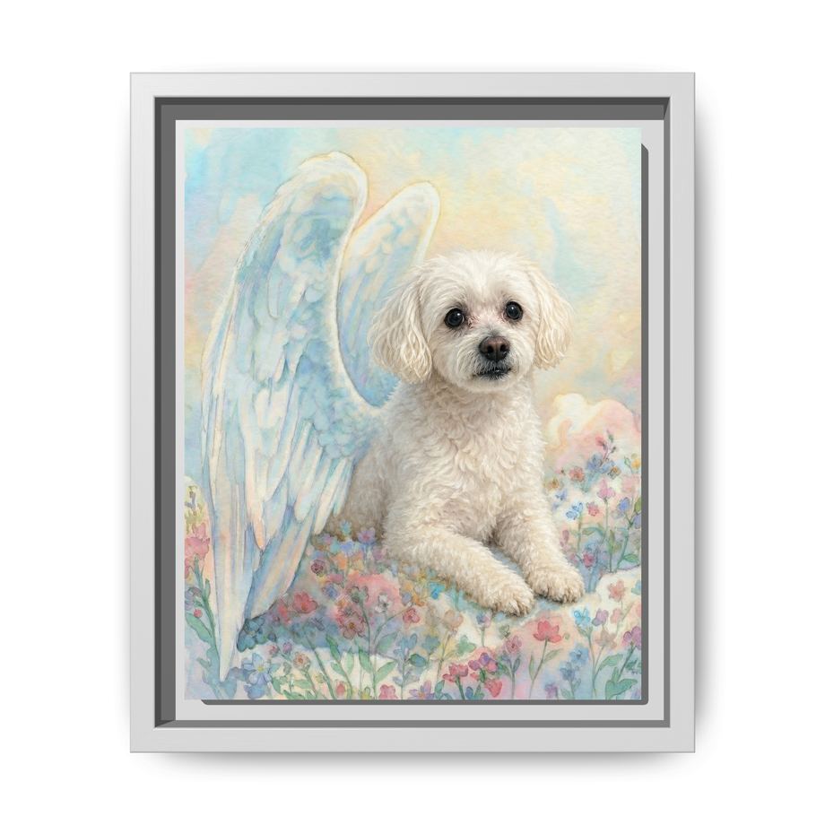 Framed 8x10 White front