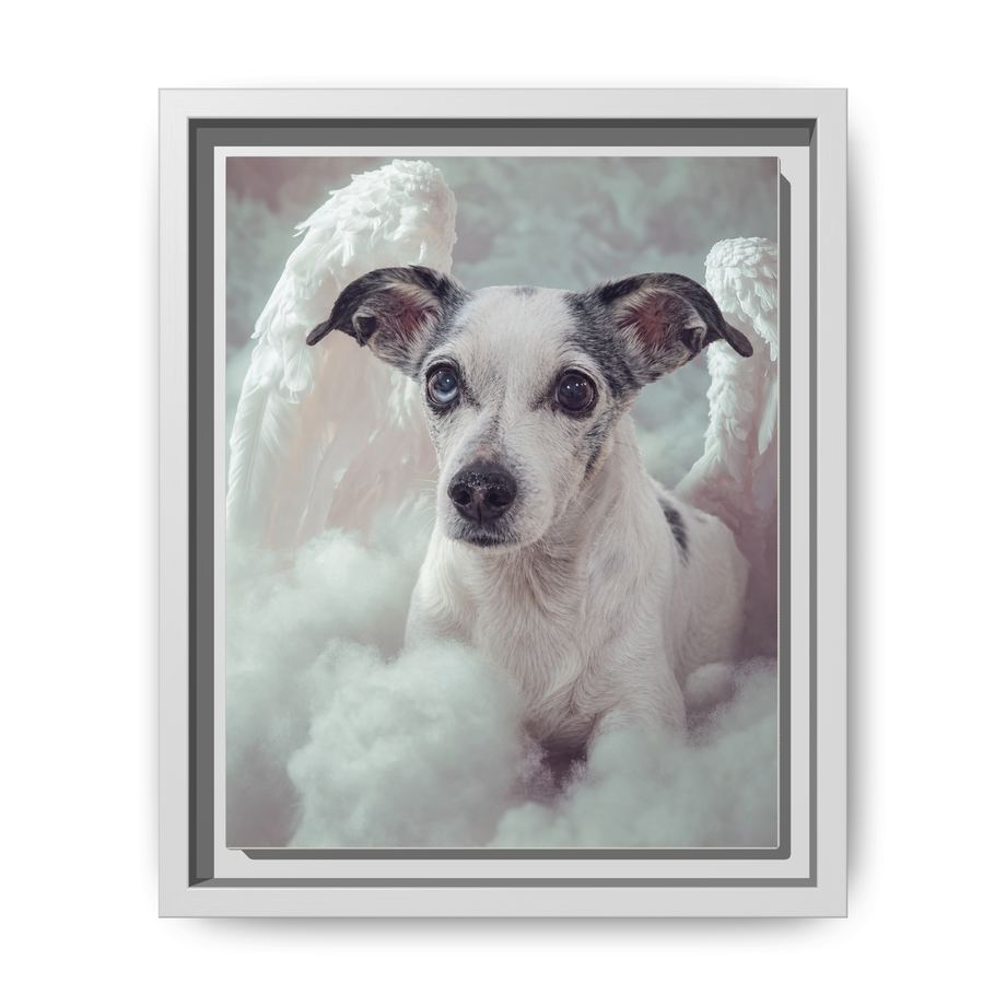 Framed 8x10 White front