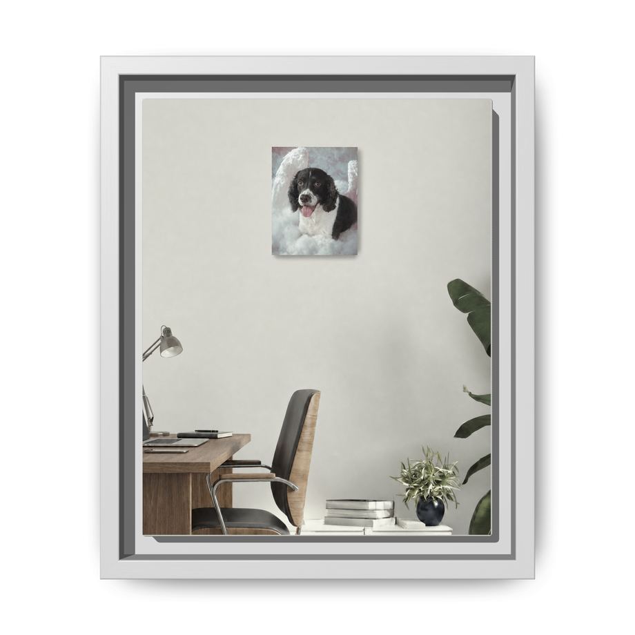 Framed 8x10 White front