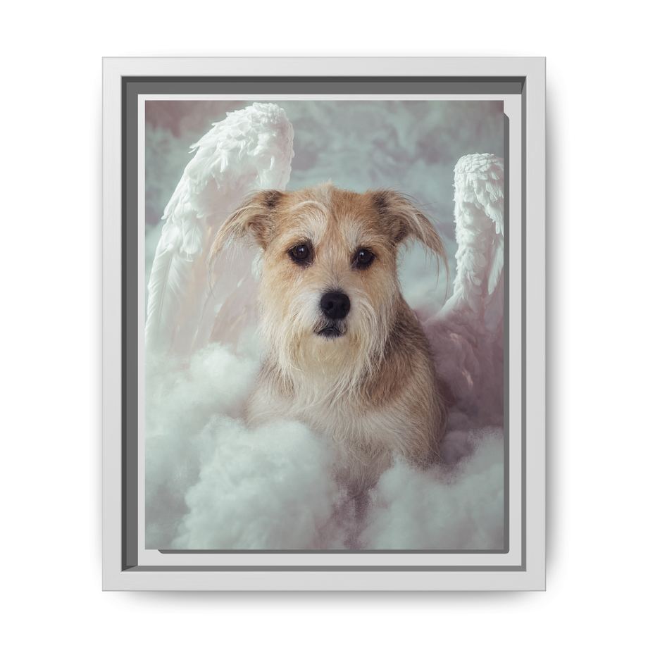 Framed 8x10 White front