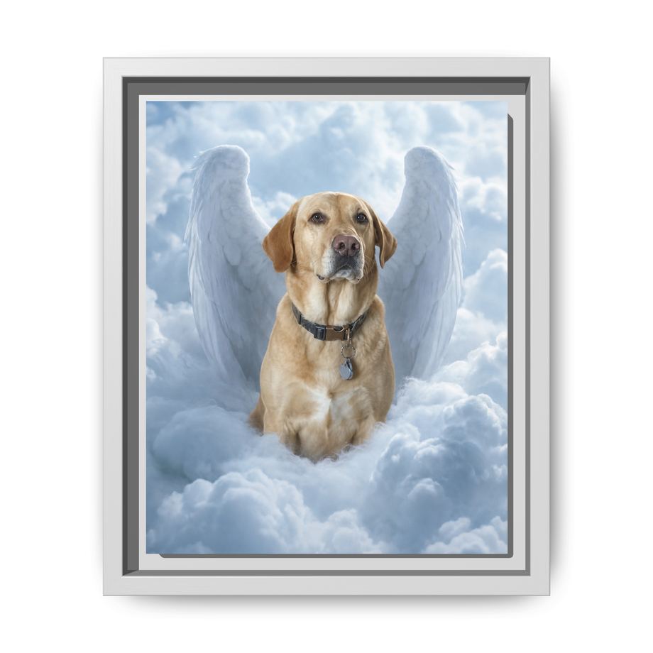 Framed 8x10 White front