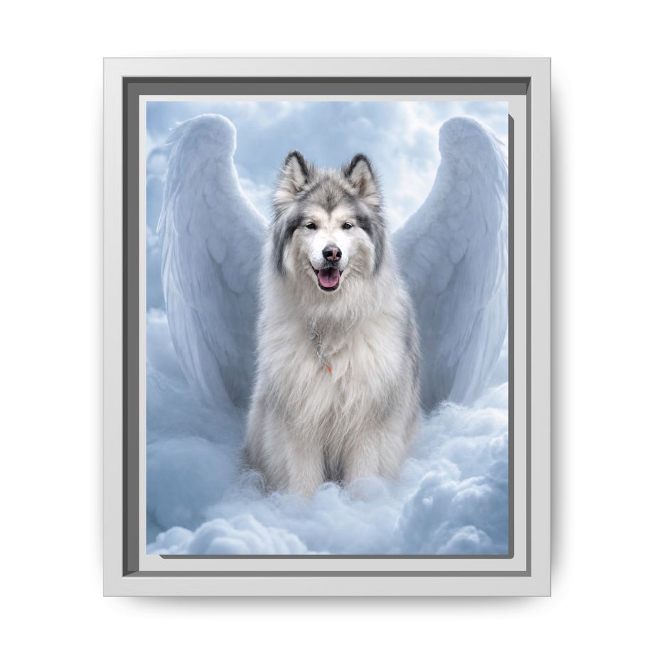 Framed 8x10 White front
