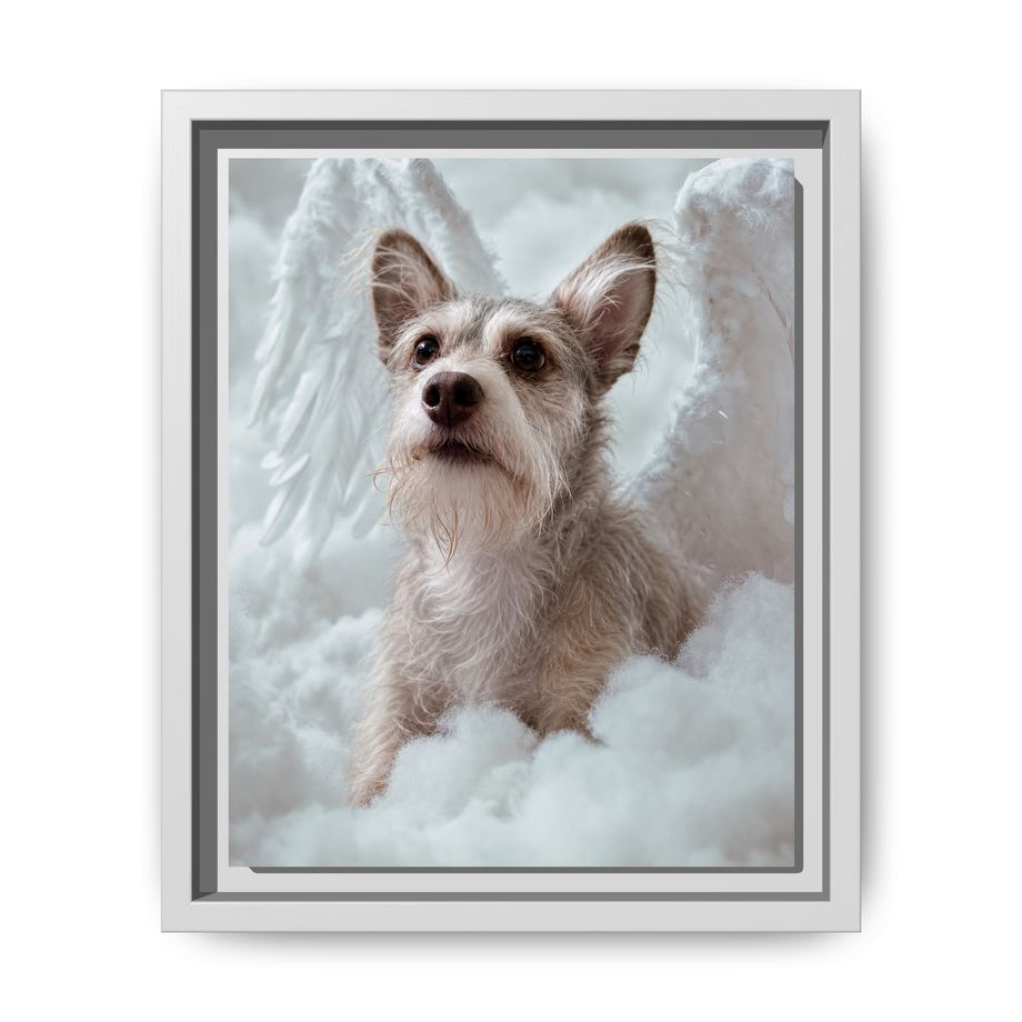 Framed 8x10 White front