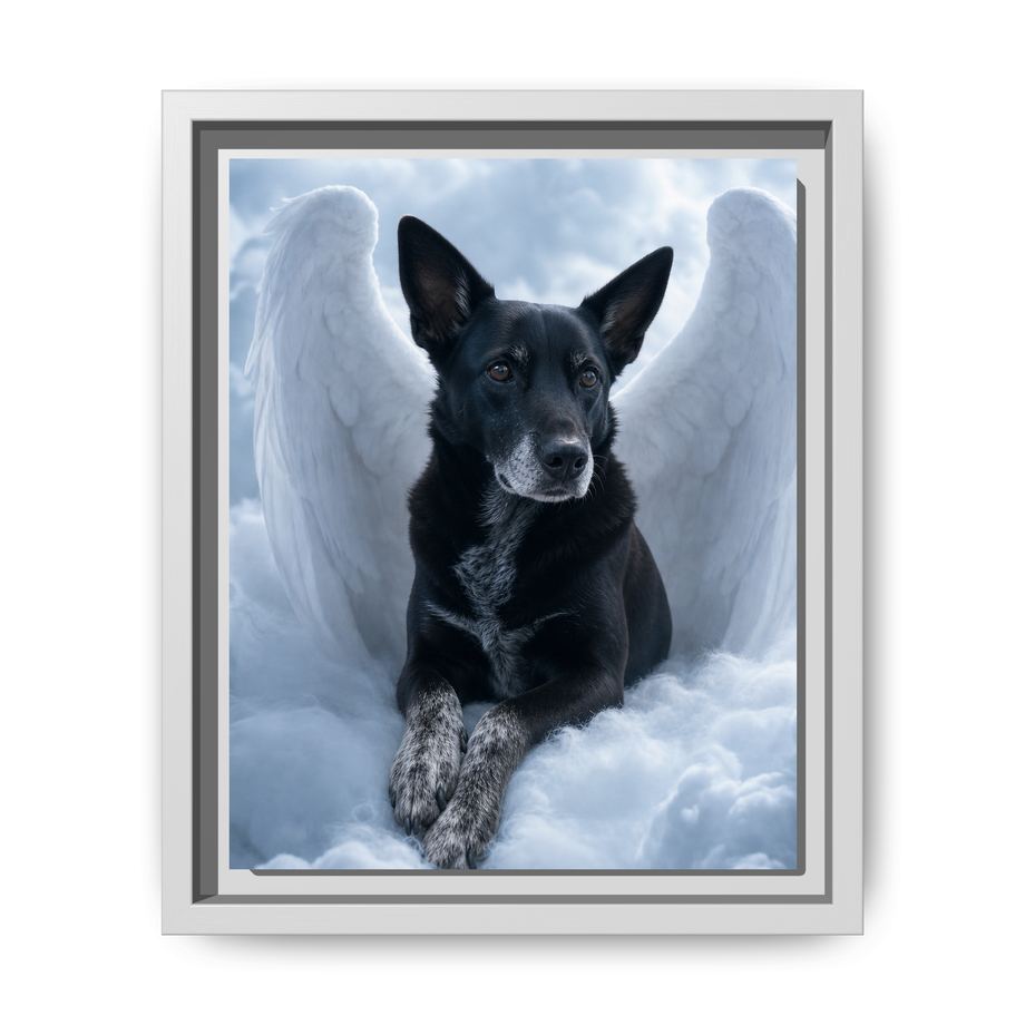 Framed 8x10 White front