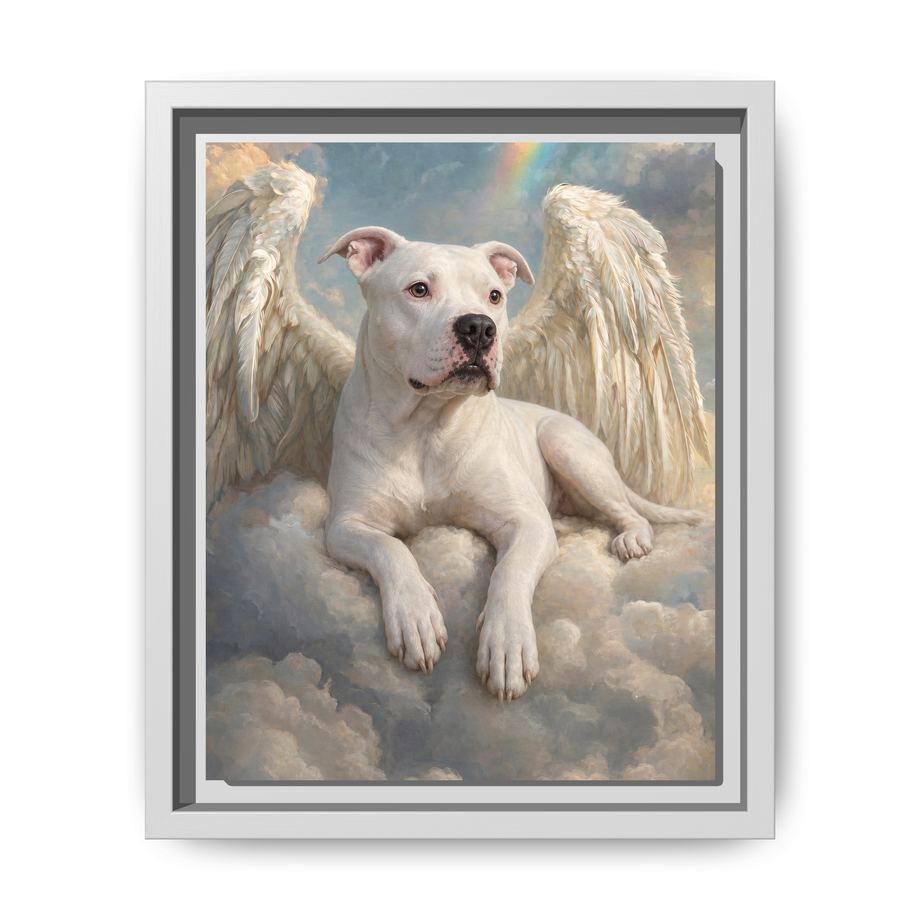 Framed 8x10 White front