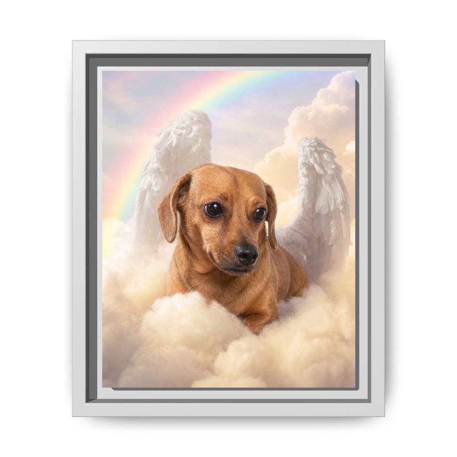 Framed 8x10 White front