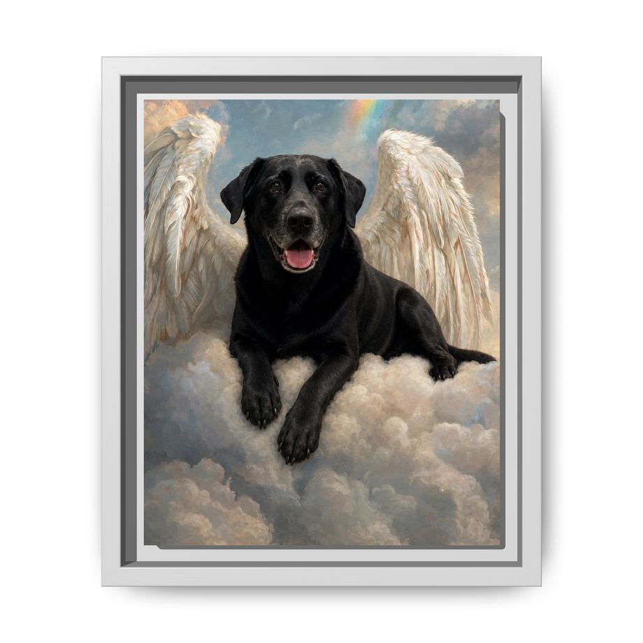 Framed 8x10 White front