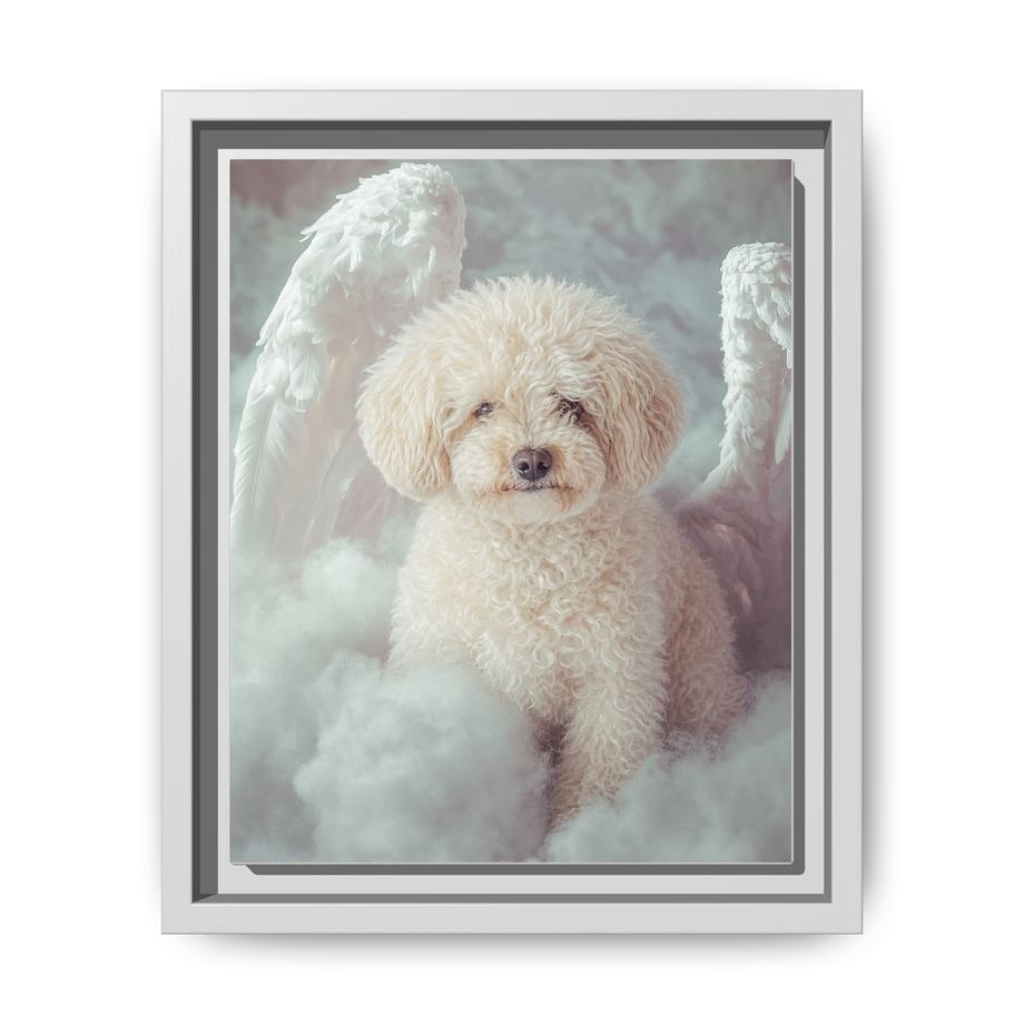 Framed 8x10 White front