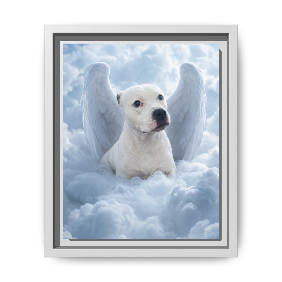 Framed 8x10 White front